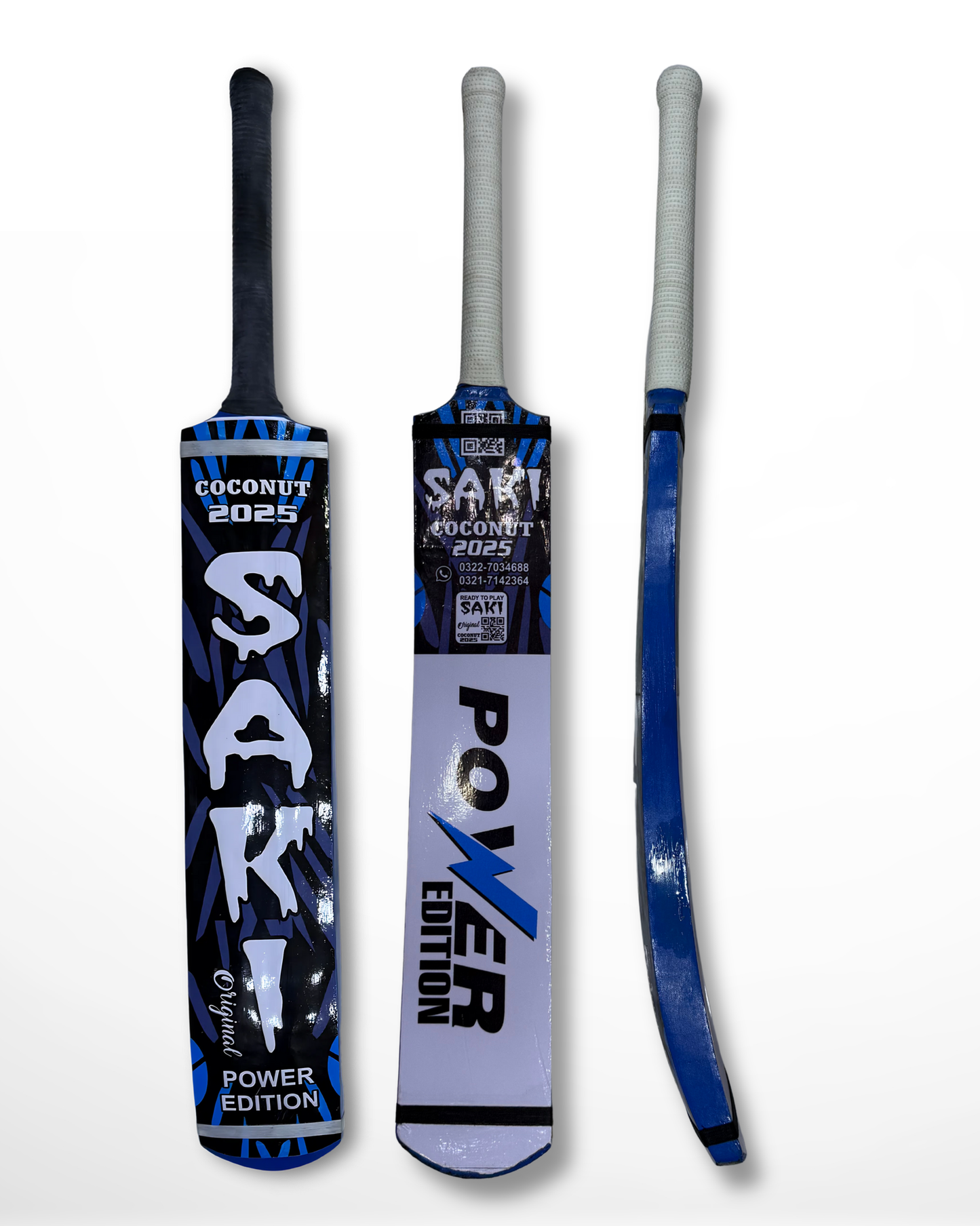 Saki Power Edition Cricket Bat – Premium English Willow Cricket Bat for Power Hitting