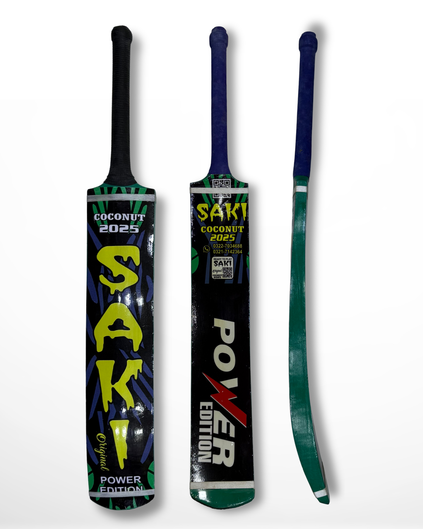 Saki Power Edition Cricket Bat – Premium English Willow Cricket Bat for Power Hitting
