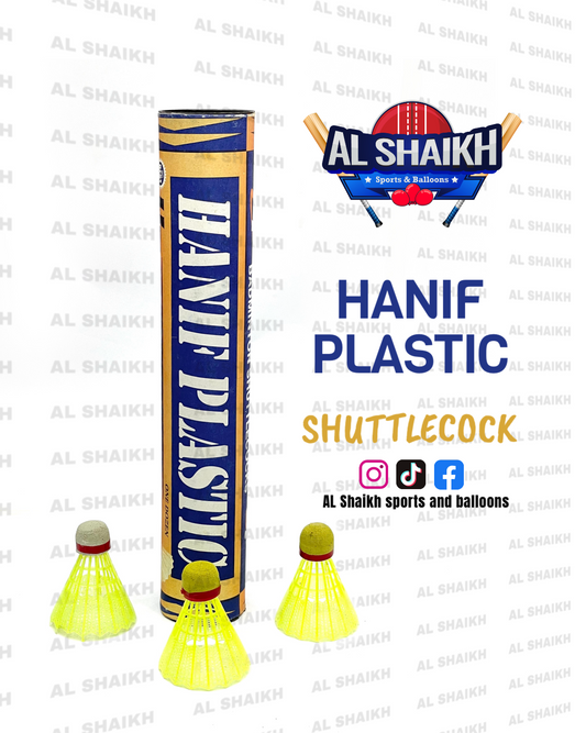 Premium Badminton | Hanif Plastic Shuttlecock