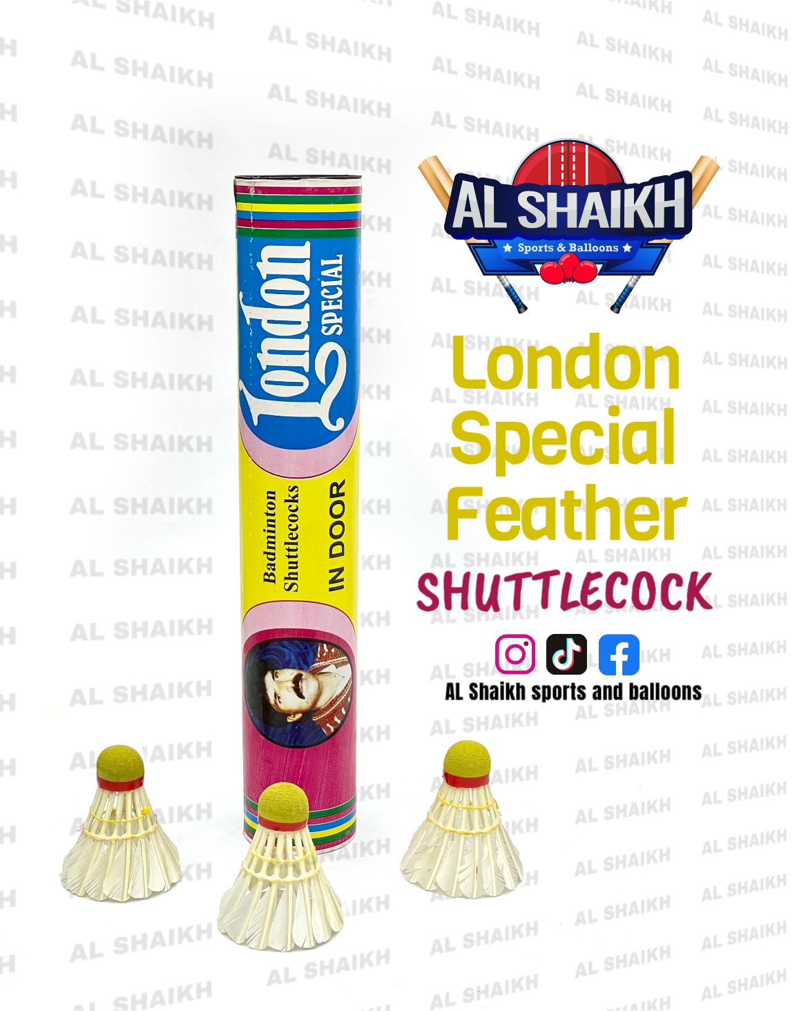Premium Badminton | London Special Feather Shuttlecock
