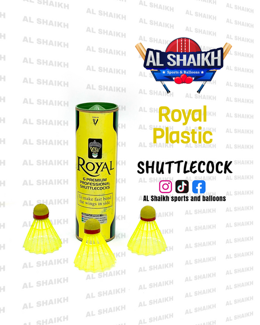 Premium Badminton | Royal Plastic Shuttlecock