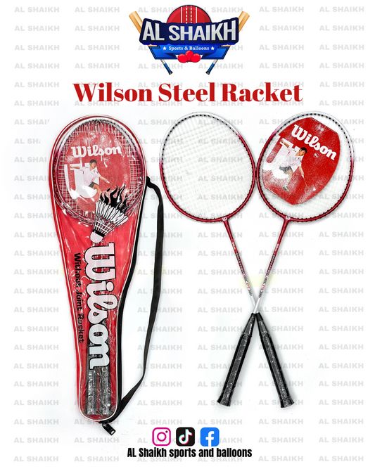 Wilson Premium Steel Racket