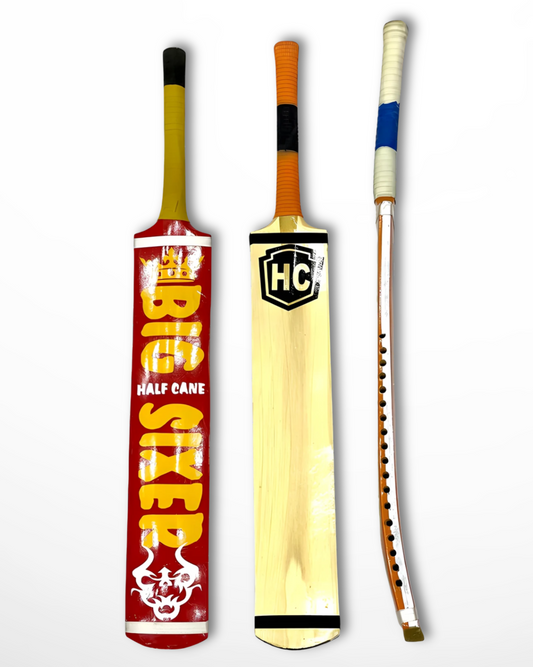 Big Sixer Bat – Half Cane Handle Edition | Al Shaikh Sports