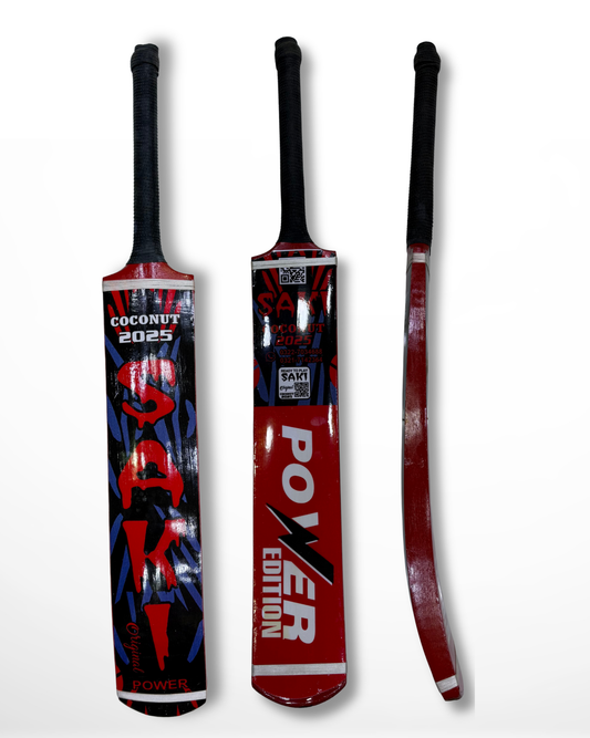 Saki Power Edition Cricket Bat – Premium English Willow Cricket Bat for Power Hitting